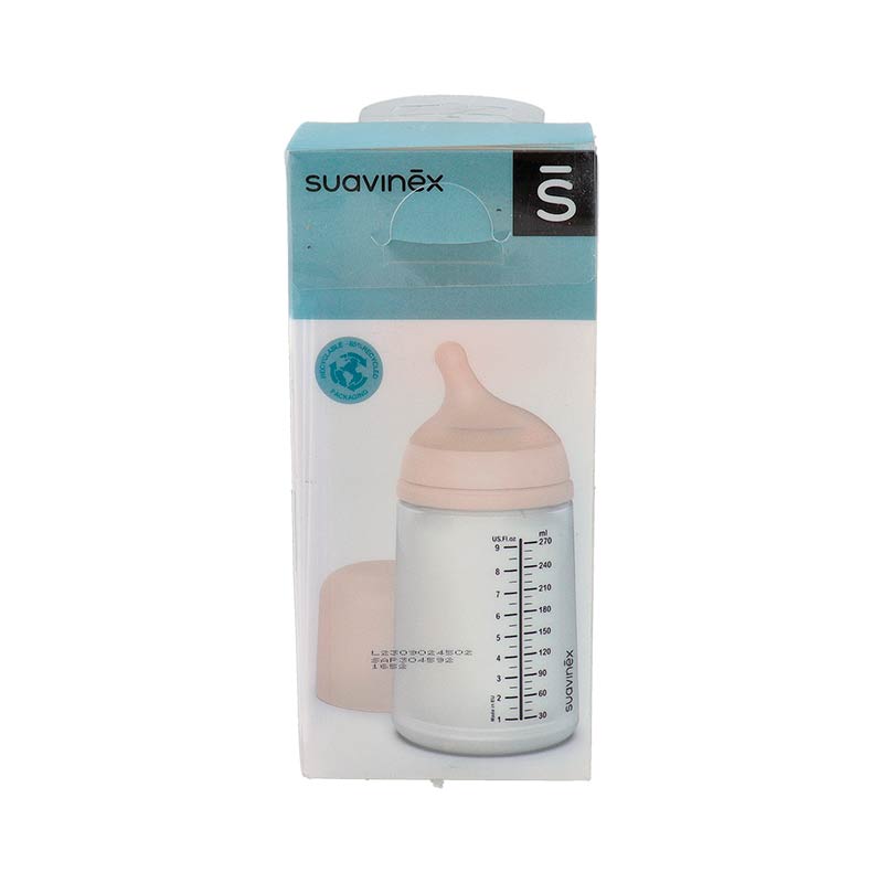 BIBERON PP ANTICOLICO T SILICONA SUAVINEX S 270 ML - Farmacia Sagunto