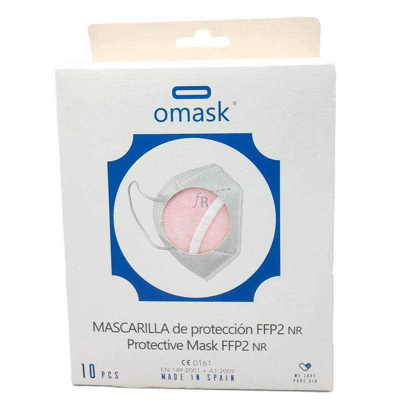 Comprar Mascarilla FFP2 Rosa NR JY 20 Unidades.