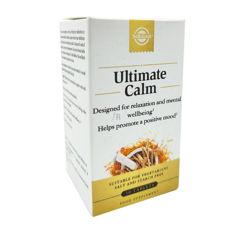 Ultimate Calm Solgar 30 tabletas