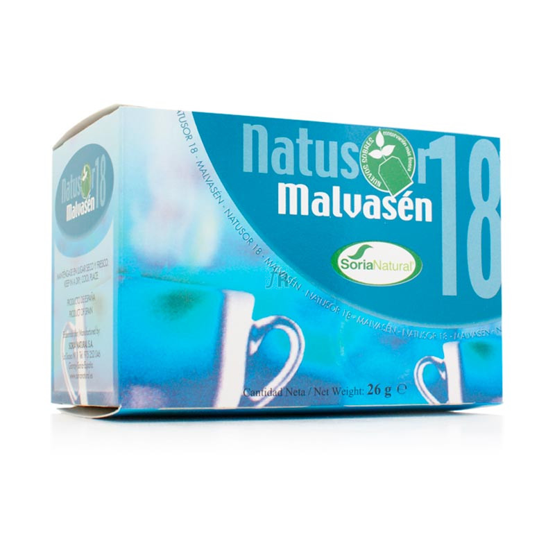 Soria Natural Natusor 18 Infusión Malvasen 20 Unidades. - Farmacia Ribera