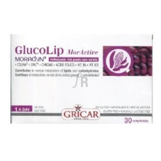 Gricar Glucolip Mor Active 30 Comp