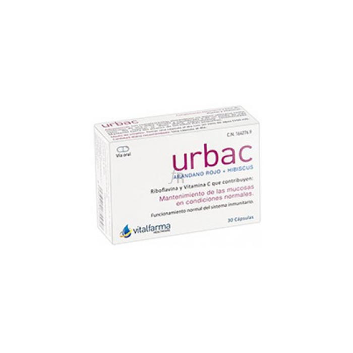 Urbac 30 Cápsulas Vitalfarma 