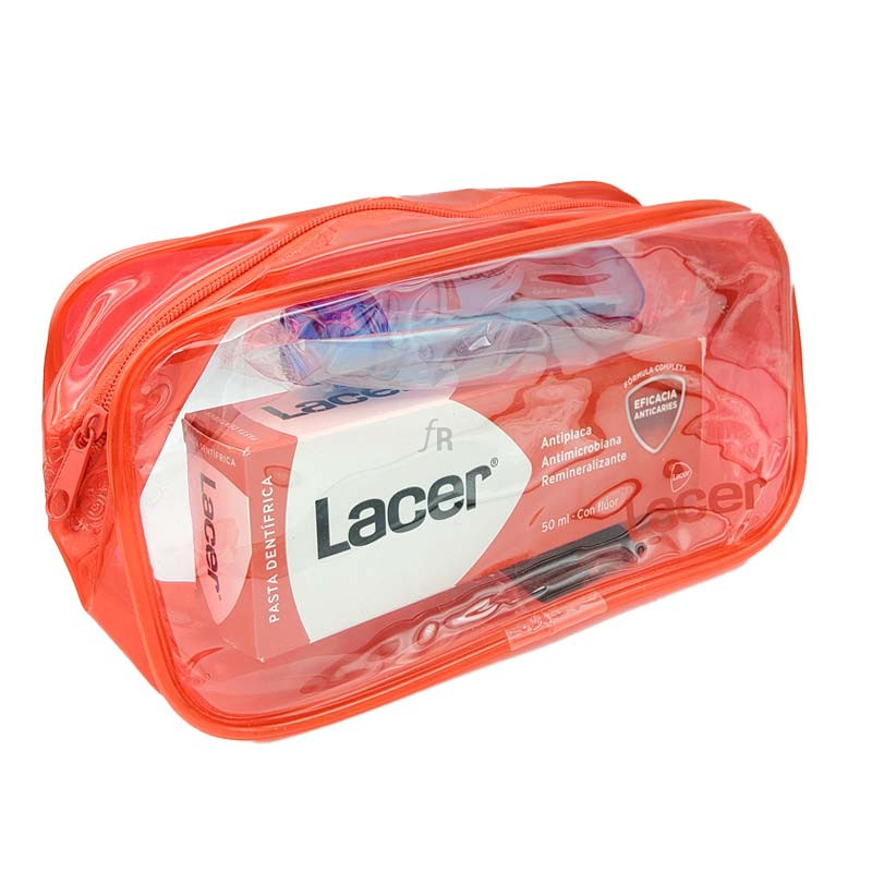 Lacer viaje neceser pasta 50ML + cepillo +pasta pequeña 