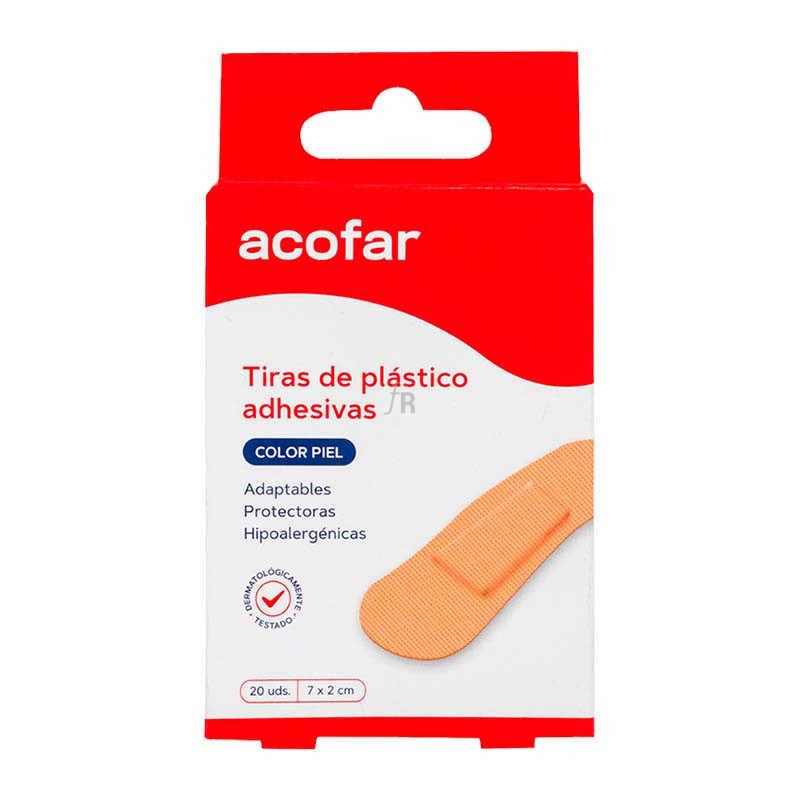 Tiritas Acofar Plast Adhe Piel 20 U