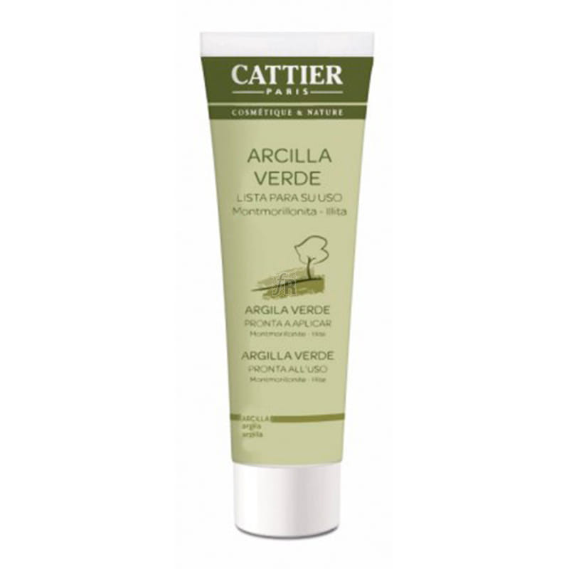 Cattier Arcilla Verde 400G Lista Para Usar