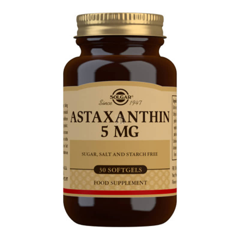 Solgar Astaxantina 5Mg. 30 Perlas