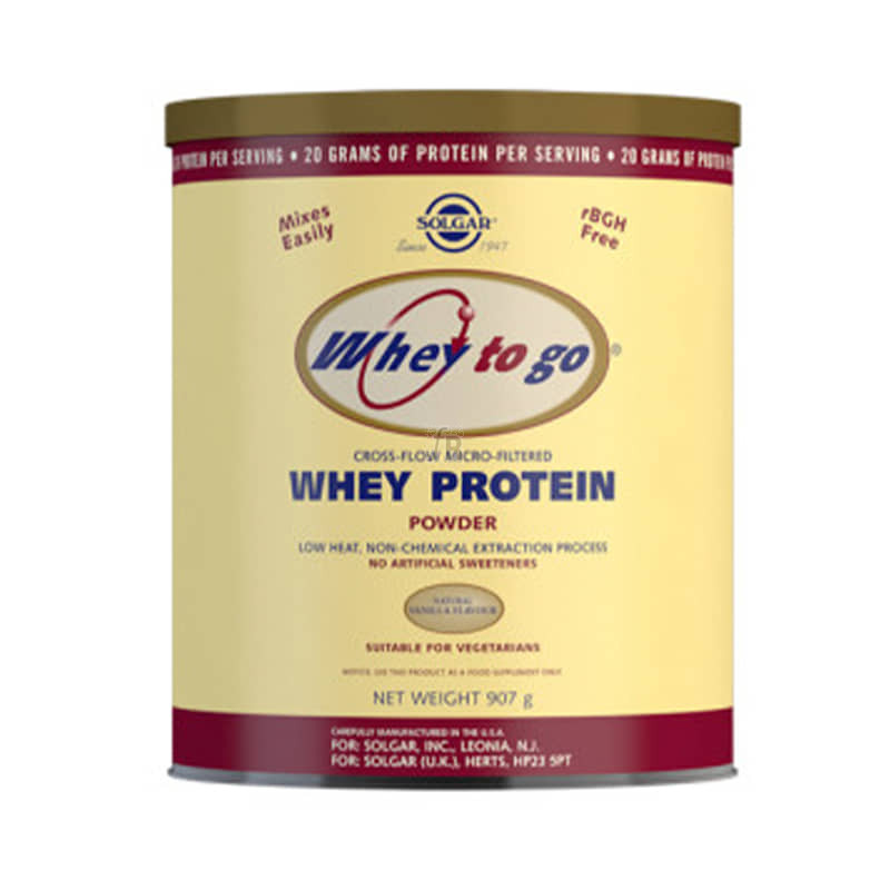 Solgar Solgar Whey To Go Proteina En Polvo Sabor Vainilla 936 G 