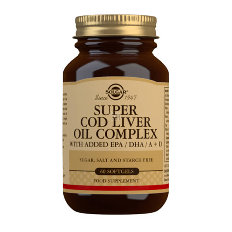 Solgar Super Cod Liver Oil Complex 60 Perlas