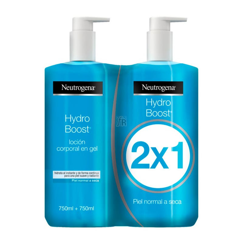 Neutrogena Hydro Boost Body Loción Corporal en gel 750ml 1+1