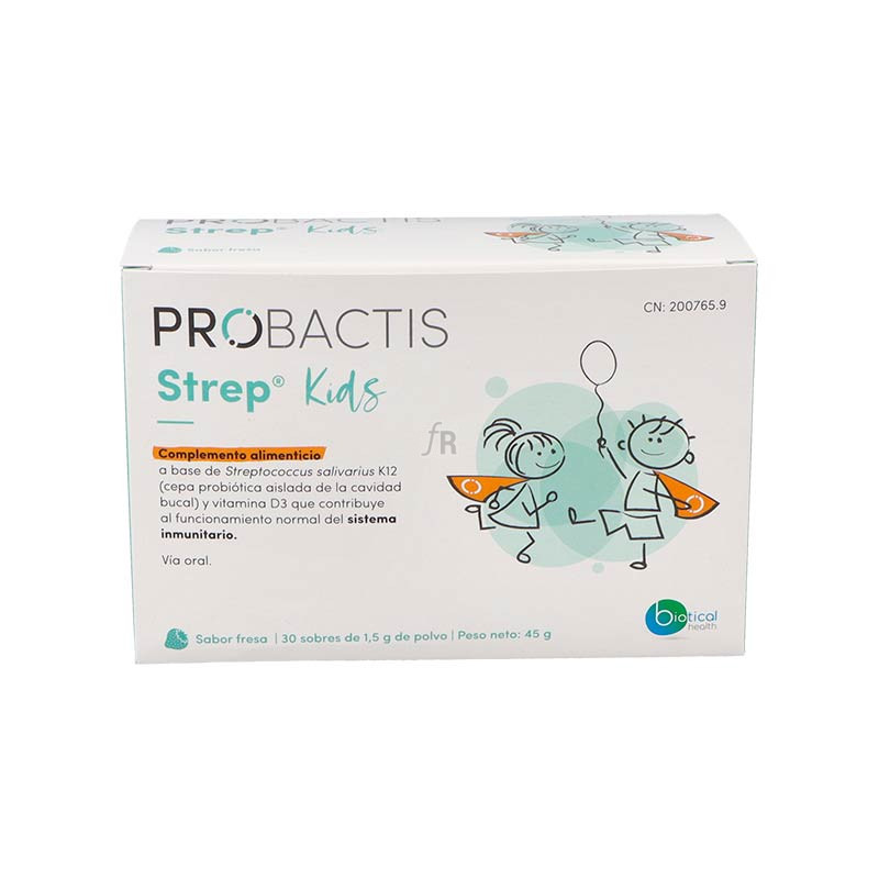 Probactis Strep Kids 30 Sobres 1,5 G Sabor Fresa