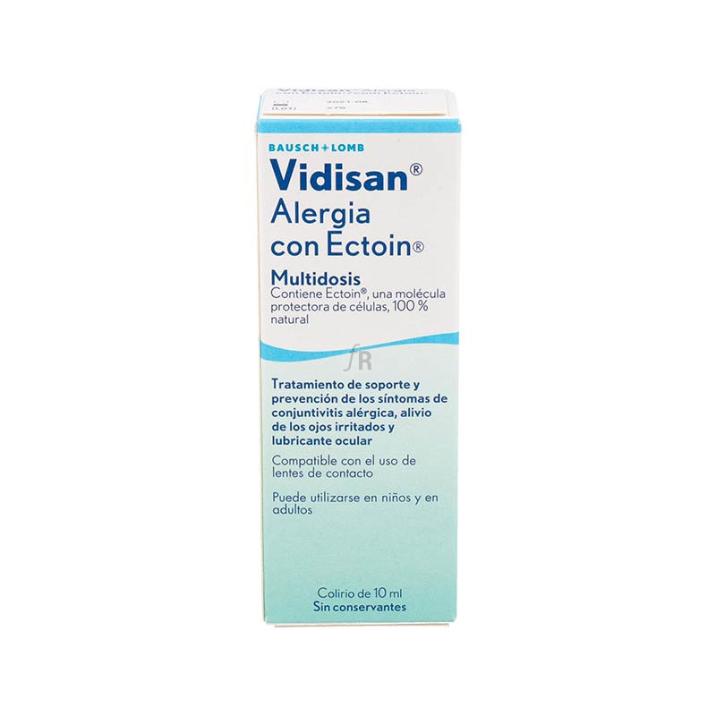 Vidisan Alergia Con Ectoin Colirio Multidosis 10 Ml