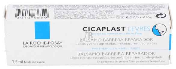 Cicaplast Levres La Roche Posay 7.5 Ml - La Roche-Posay