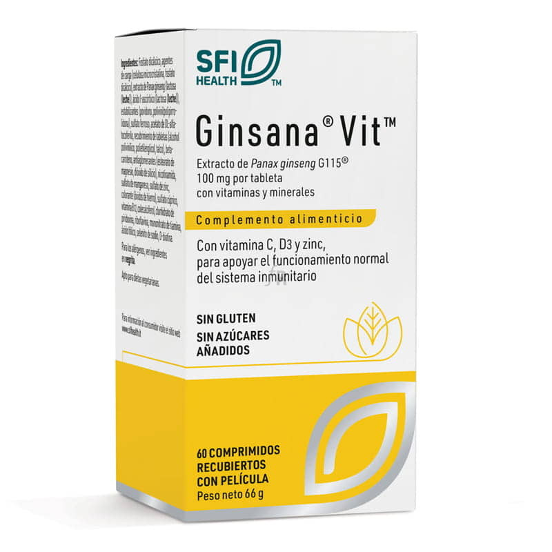 Ginsana Vit 60 comprimidos