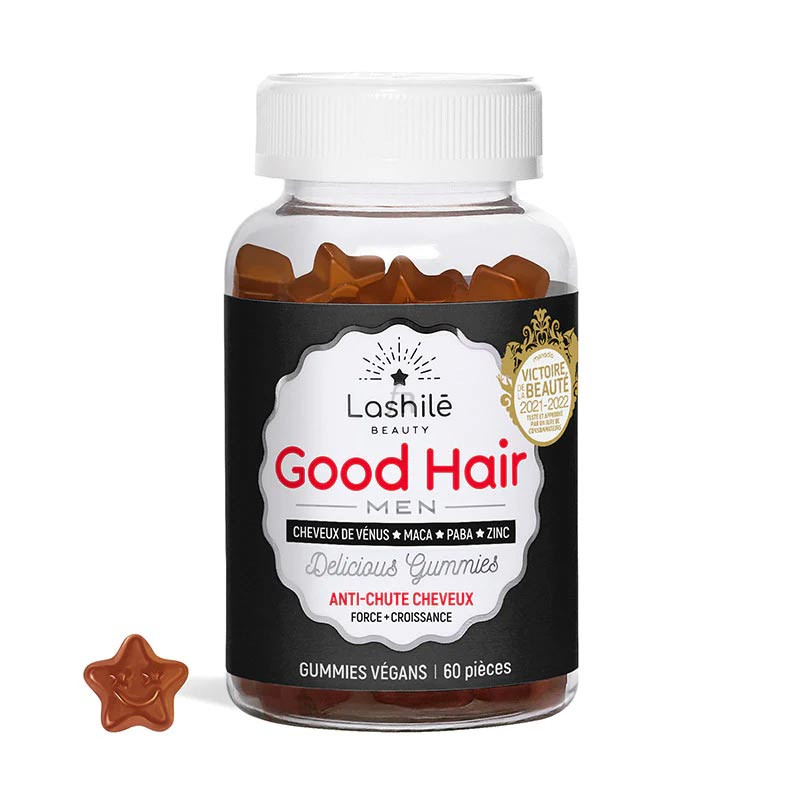 Lashilé Good Hair Men 60 gominolas