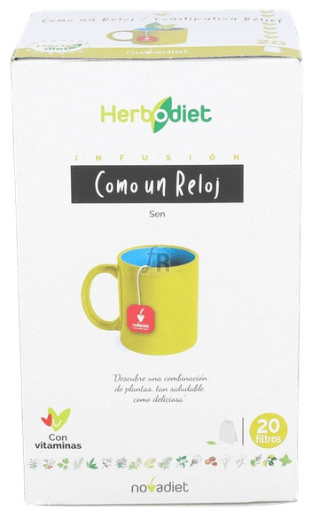 Herbodiet Inf. Como Un Reloj 20 Filtros - Novadiet