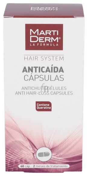 Martiderm Anticaída 60 Cápsulas - Farmacia Ribera