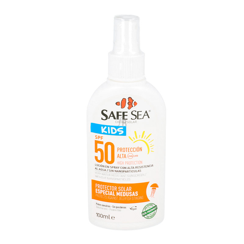 Safe Sea Kids Spf 50 Spray Fotoprotector Esp Medusas 100Ml - Varios