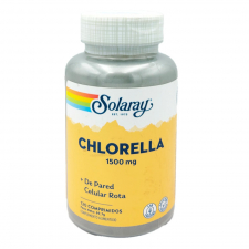 Solaray Sunny Green Chlorella 1500 Mg 120 Comprimidos