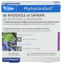 Phytostandard De Rhodiola Y Azafran 30 Comprimidosr - Farmacia Ribera