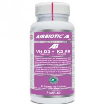 Airbiotic Vit D3 + K2 60 Comprimidos