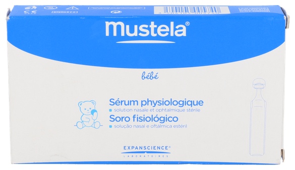 MUSTELA Suero fisiológico Caja monodosis 5 ml【OFERTA ONLINE】
